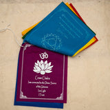 7 chakra wall hanging flag