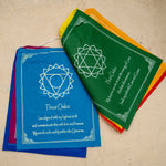 7 chakra wall hanging flag