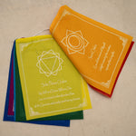 7 chakra wall hanging flag