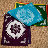 Chakra Prayer Flag for positive affirmation