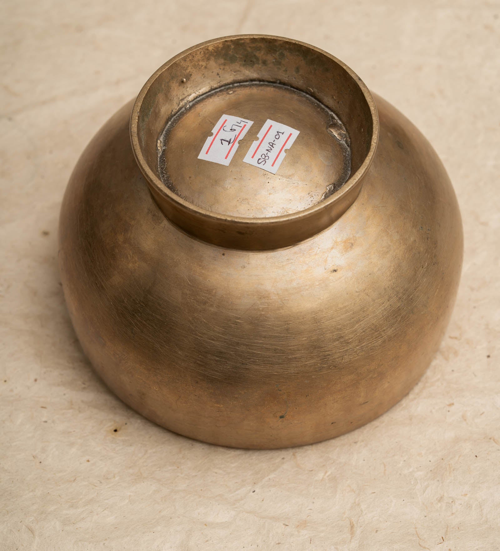 Antique Naga Singing Bowl - Handmade Bowl