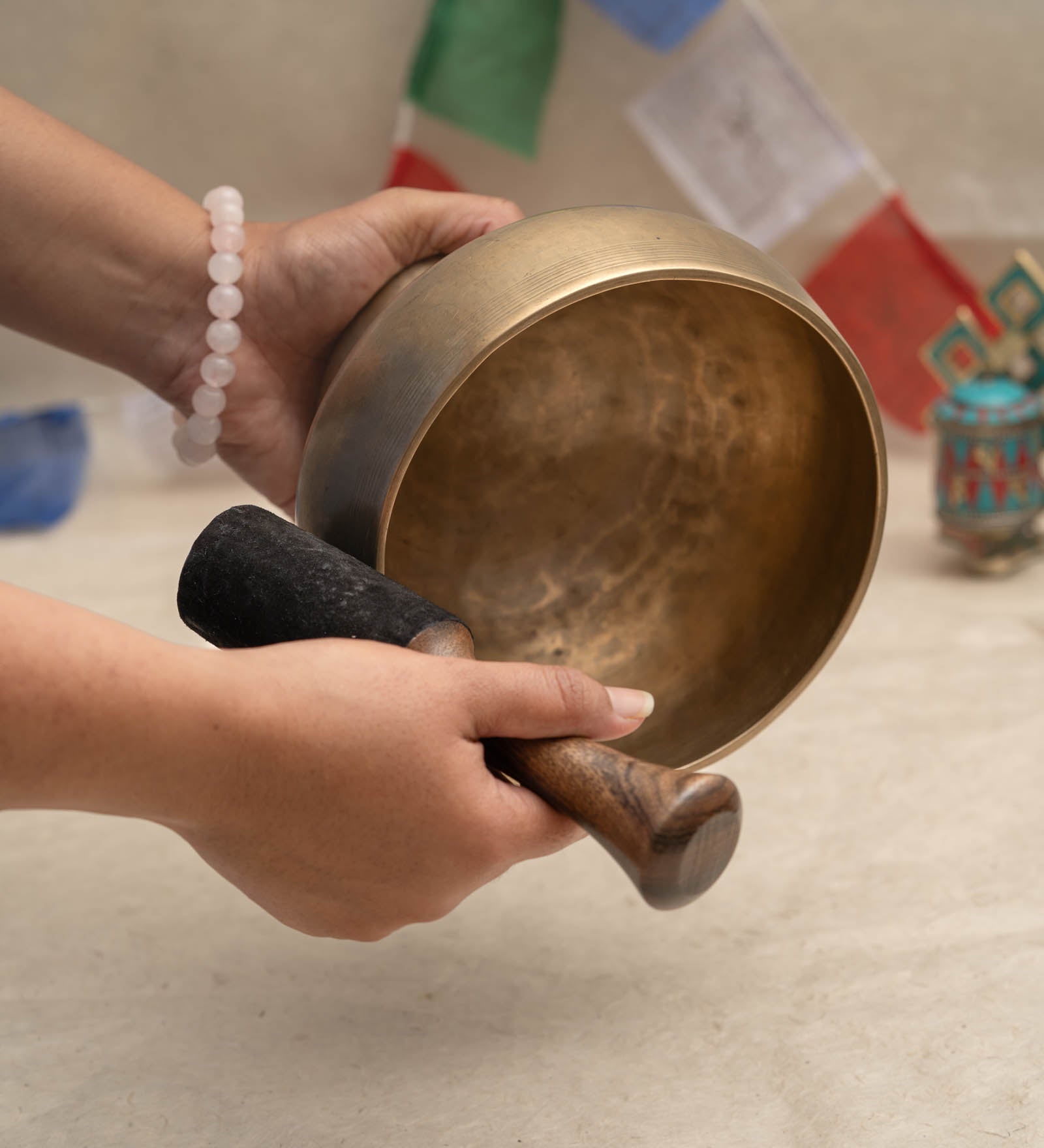 Naga Singing Bowl - Antique Tibetan Bowl