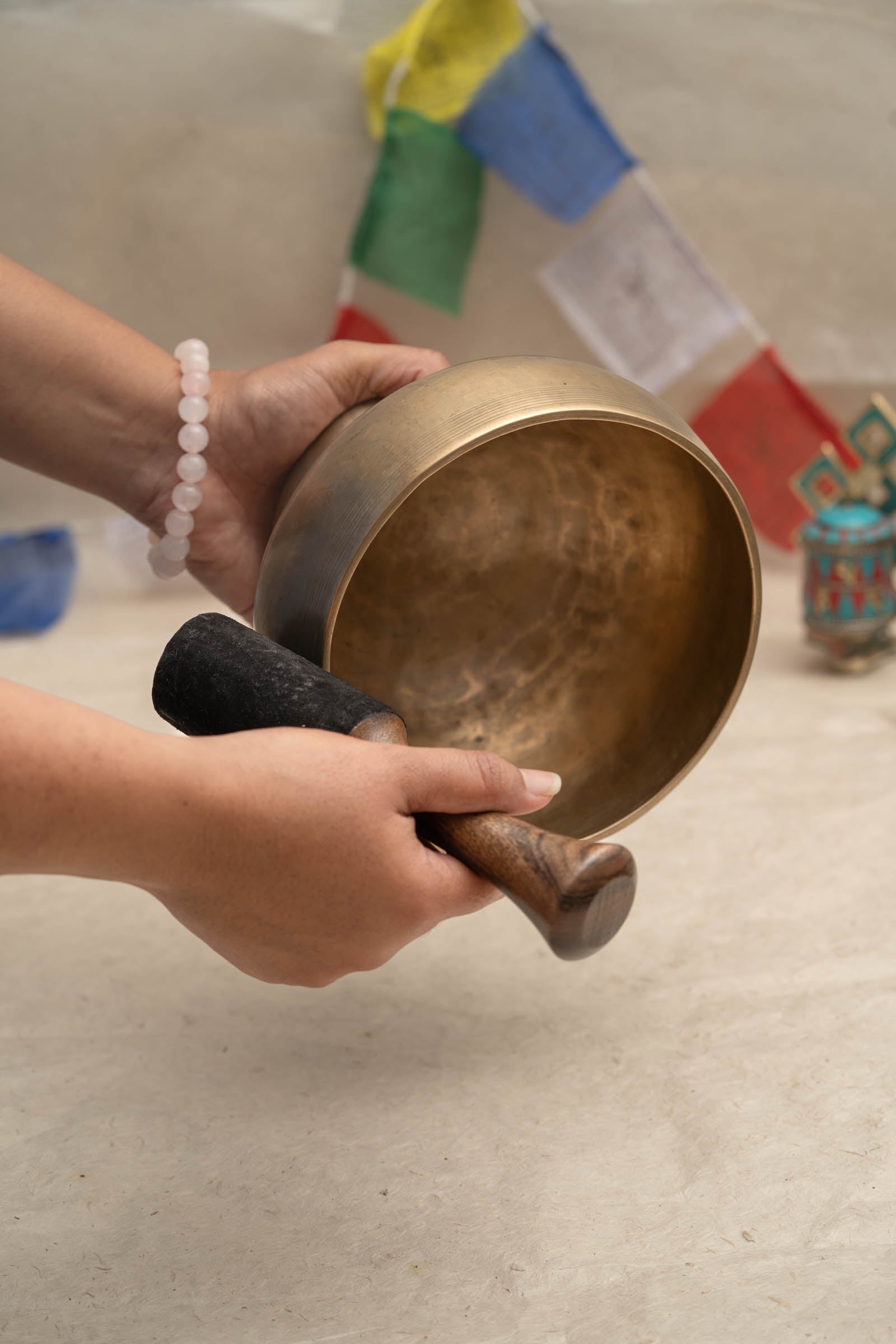 Naga Singing Bowl - Antique Tibetan Bowl