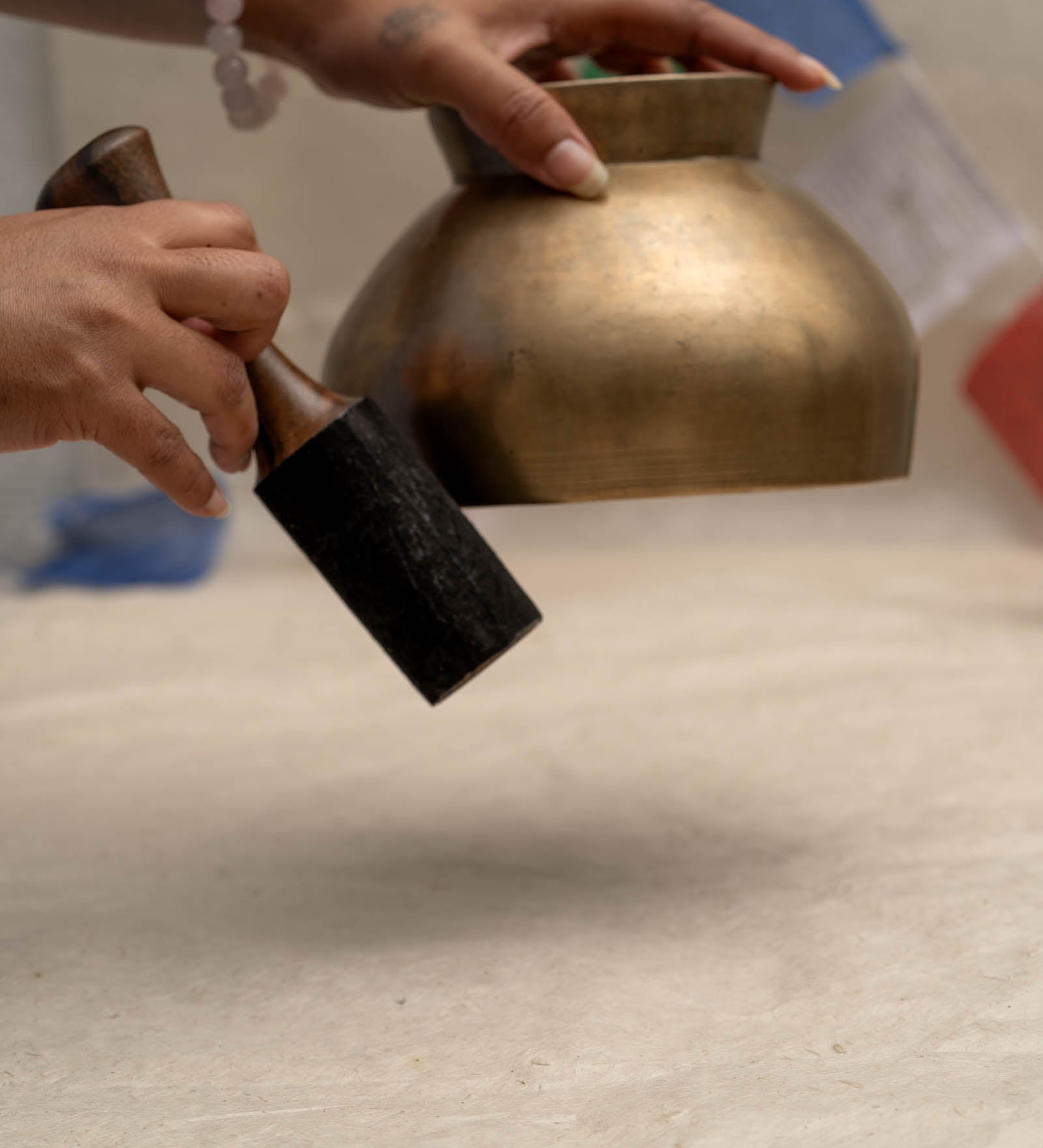 Naga Singing Bowl - Antique Tibetan Bowl