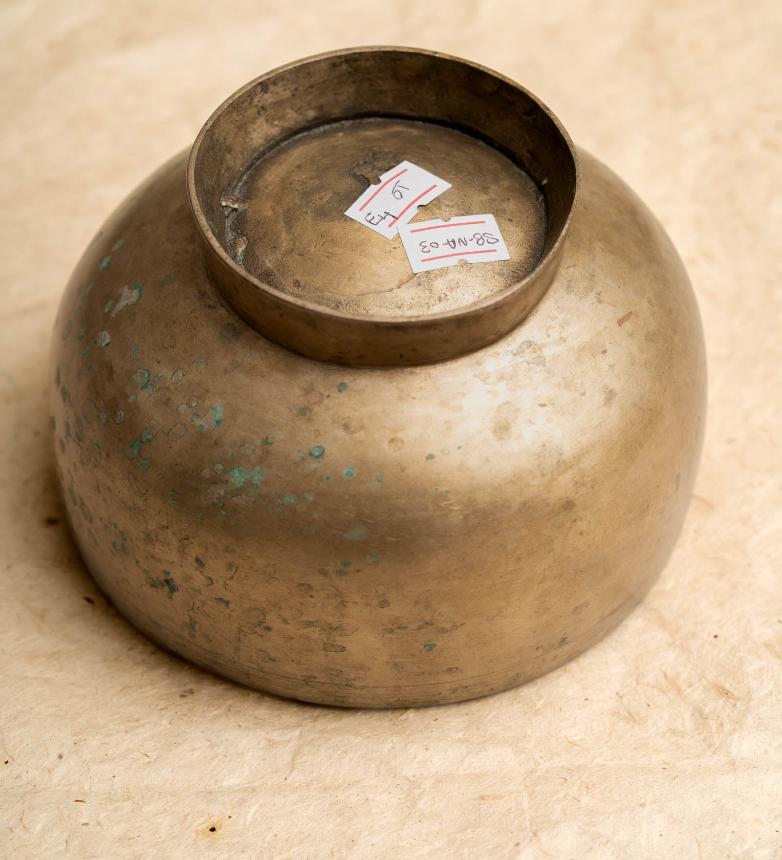 Antique-Style Naga Singing Bowl - Handcrafted Tibetan Bowl