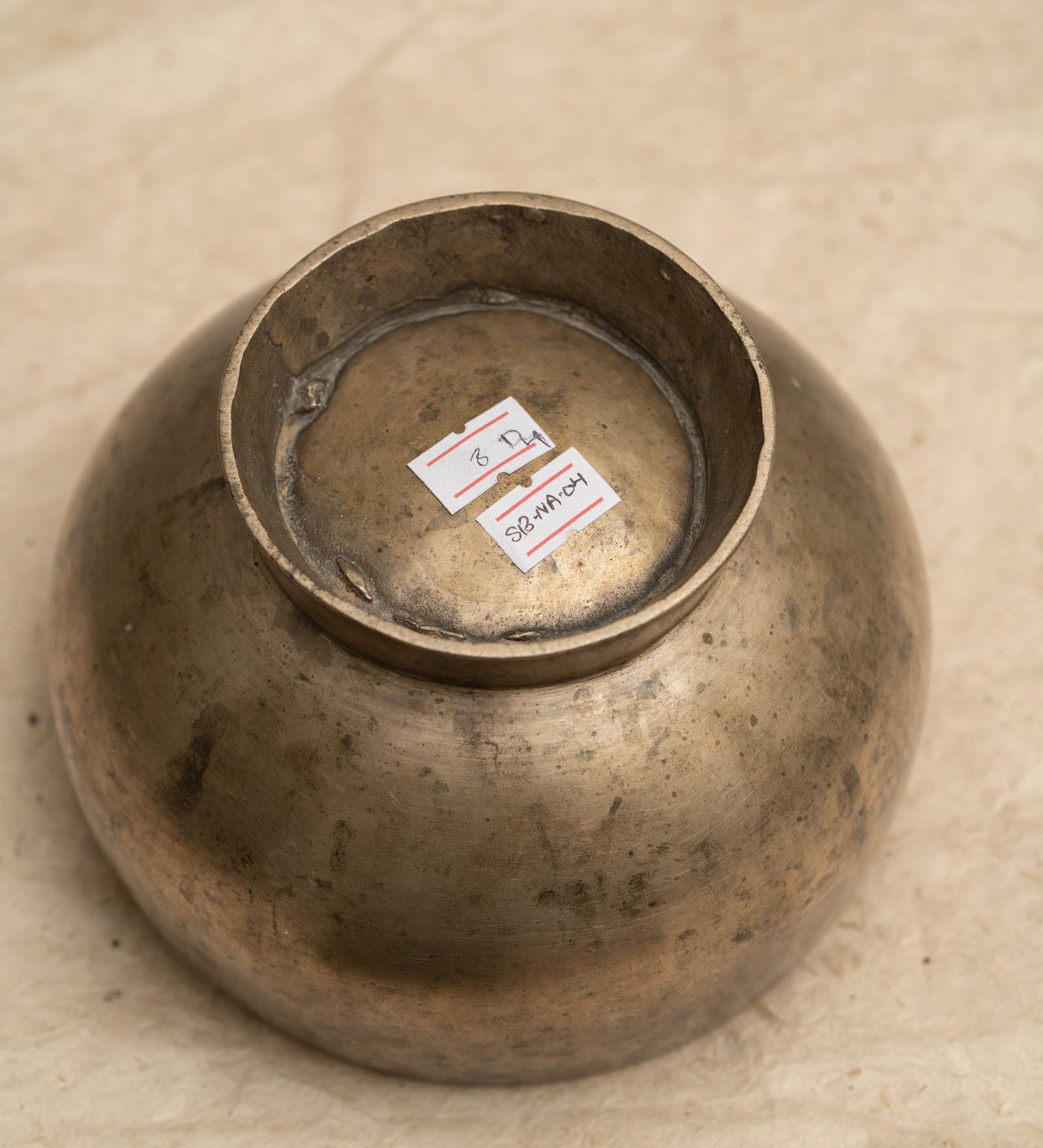 Naga Singing Bowl (D4 Tone) - Antique Tibetan Bowl