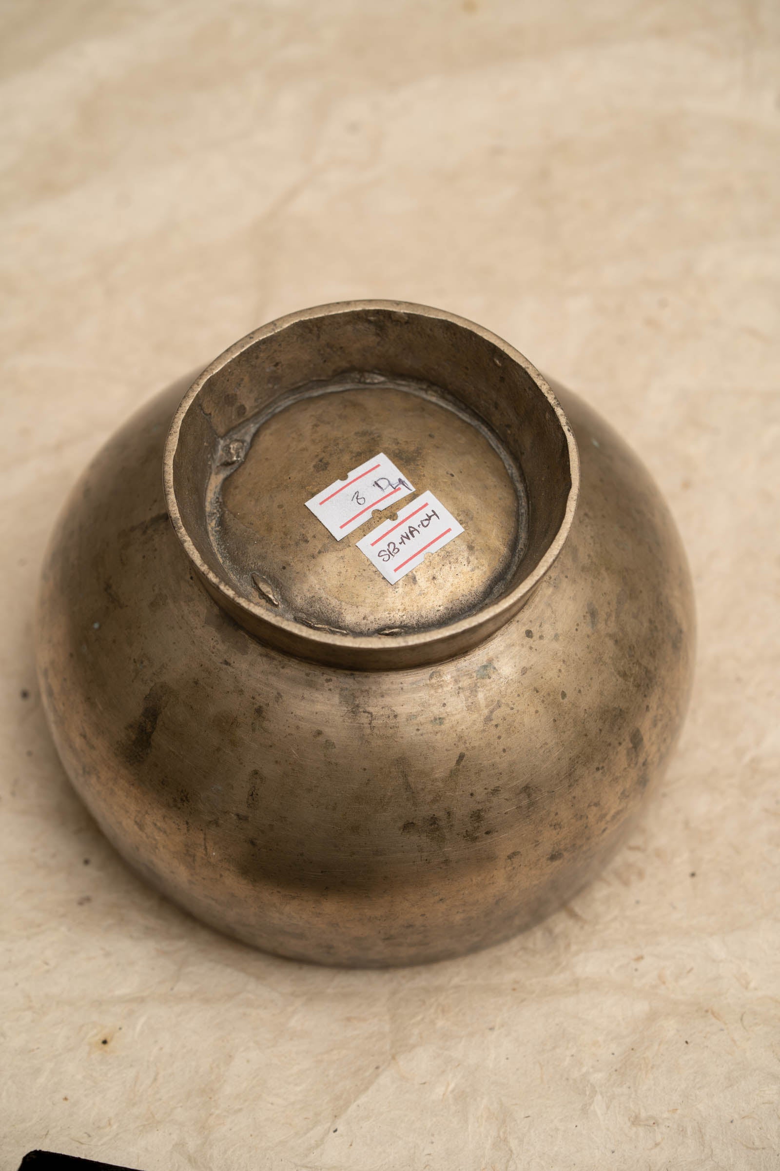 Naga Singing Bowl (D4 Tone) - Antique Tibetan Bowl
