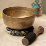 Thadobati Singing Bowl (Lower D3 & Higher A4) for sound and chakra healing.