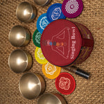 Chakra Harmonics Set singing bowls