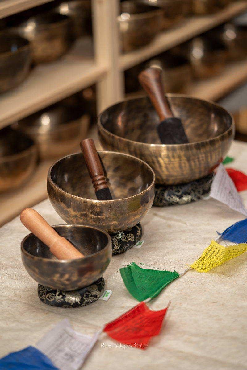 Tibetan Singing Bowl Healing Set