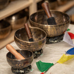 Tibetan Singing Bowl Healing Set
