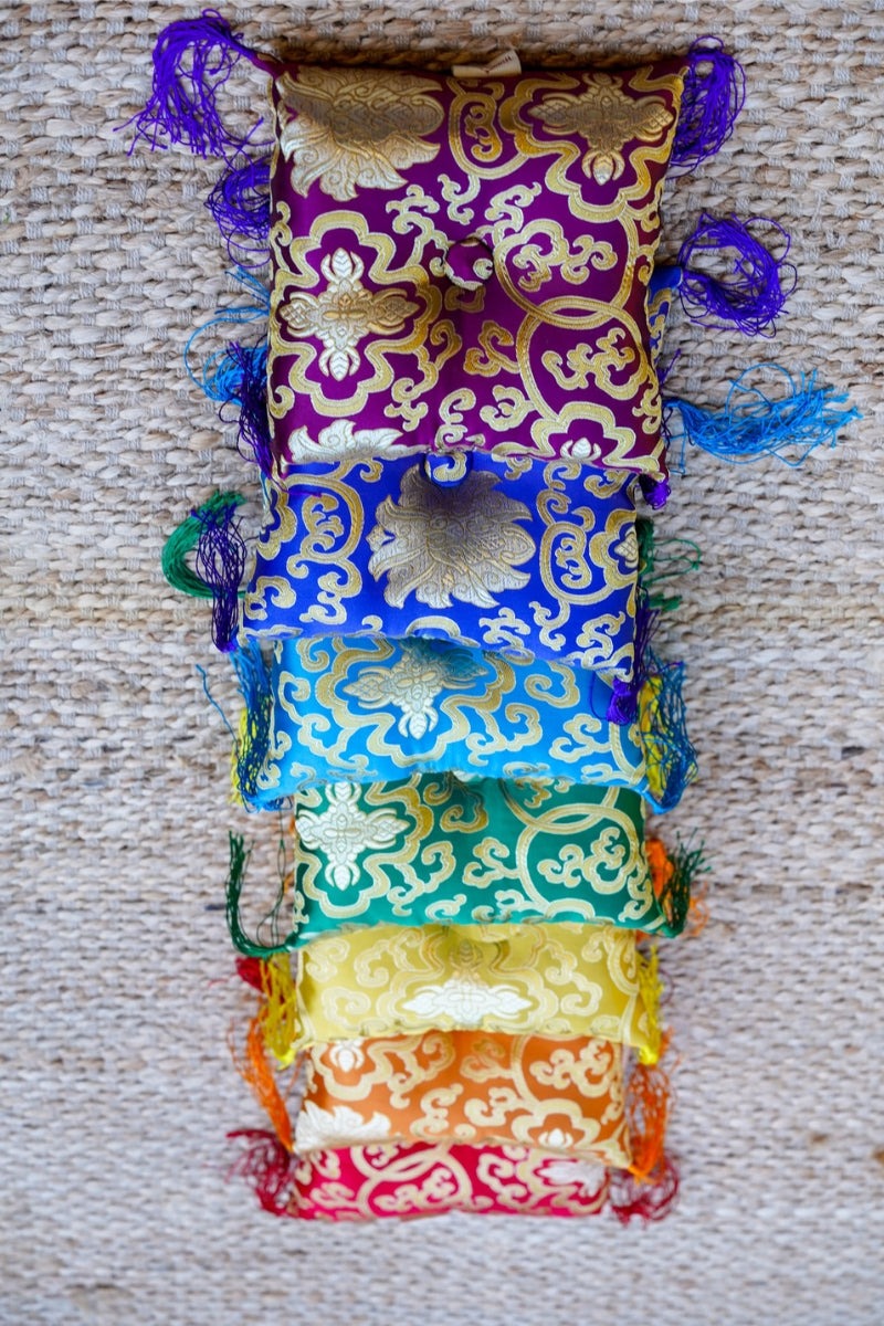 Premium Handmade Singing Bowl Square Cushion