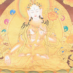 White Tara Thangka for spiritual transformation.