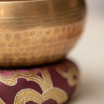 Hand Hammered dotted singing bowl best for gifts