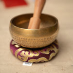 Hand Hammered dotted singing bowl best for gifts
