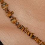 Tiger Eye Chip Necklace