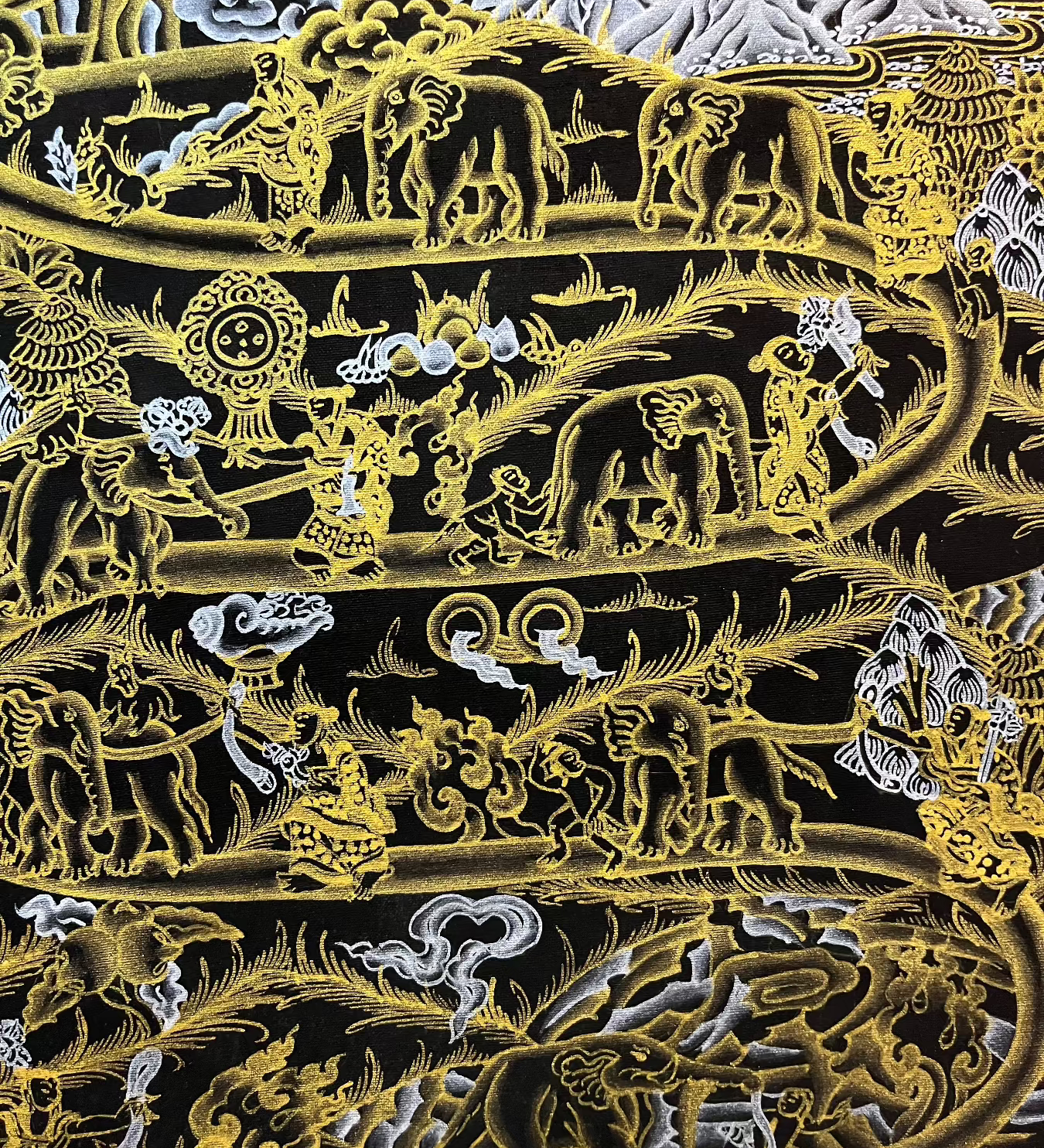 Affordable Way To Heaven Tibetan Thangka art