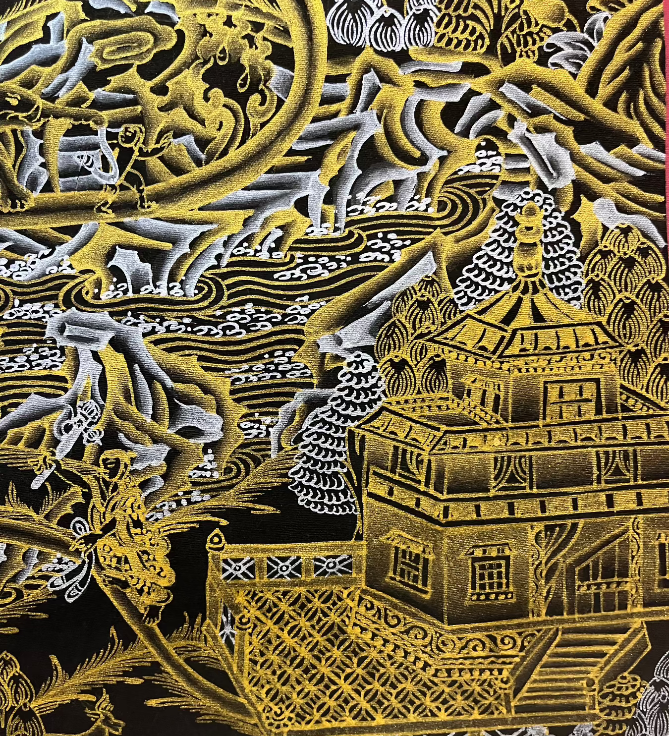 Affordable Way To Heaven Tibetan Thangka art