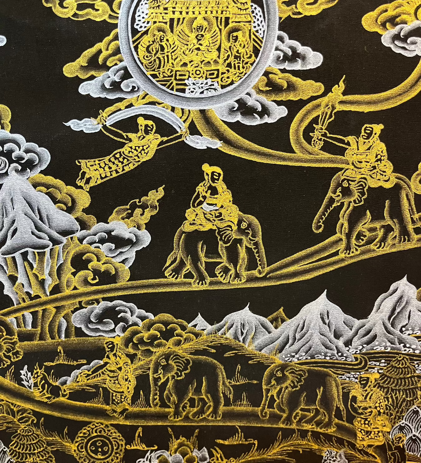 Affordable Way To Heaven Tibetan Thangka art