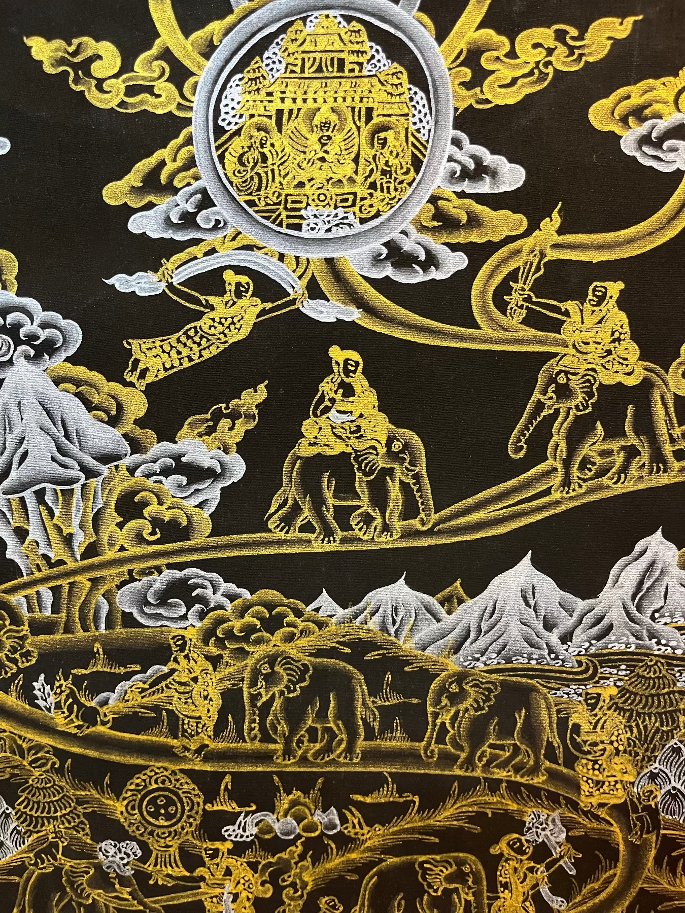 Affordable Way To Heaven Tibetan Thangka art