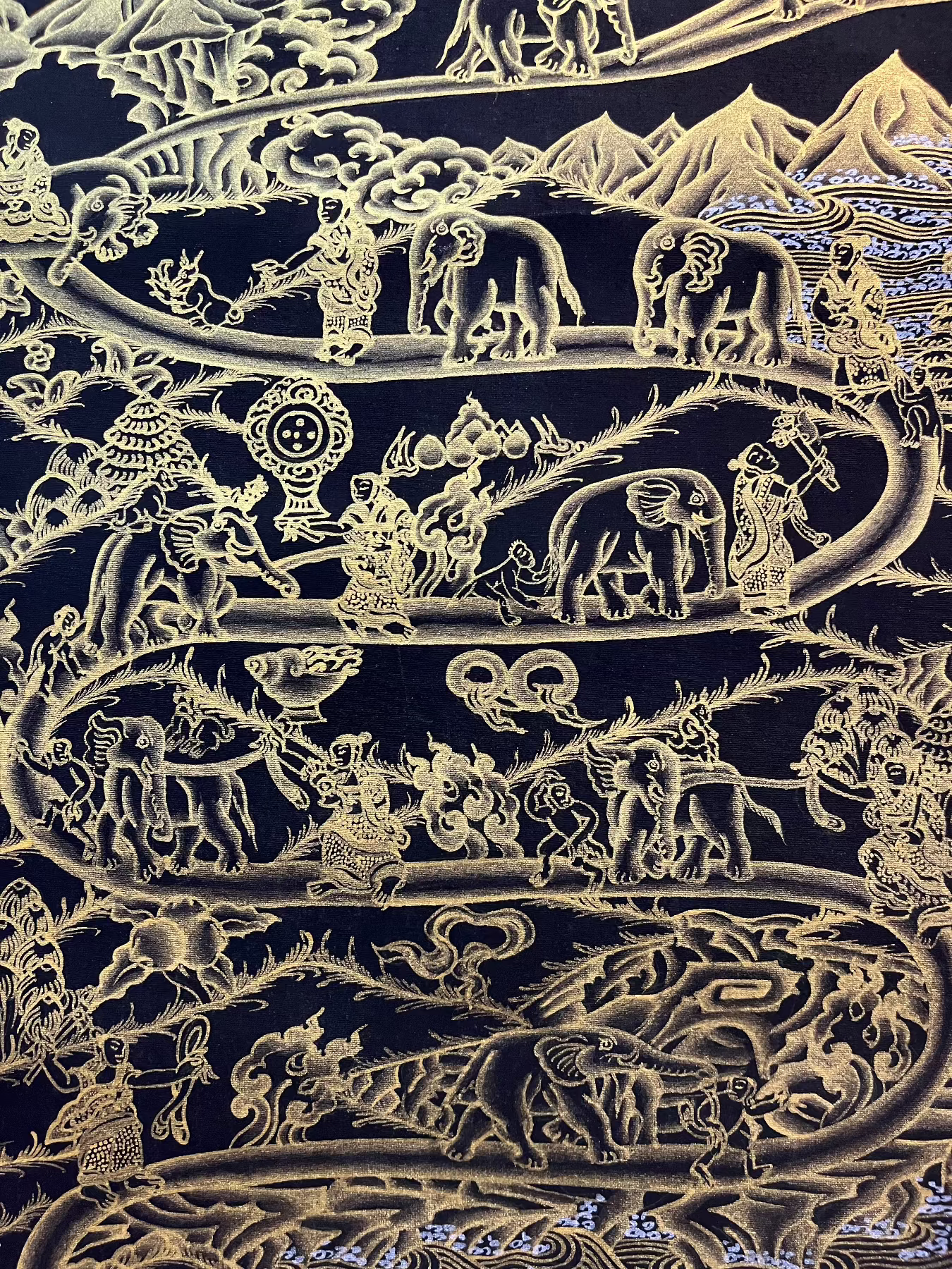 Affordable Way To Heaven Tibetan Thangka art