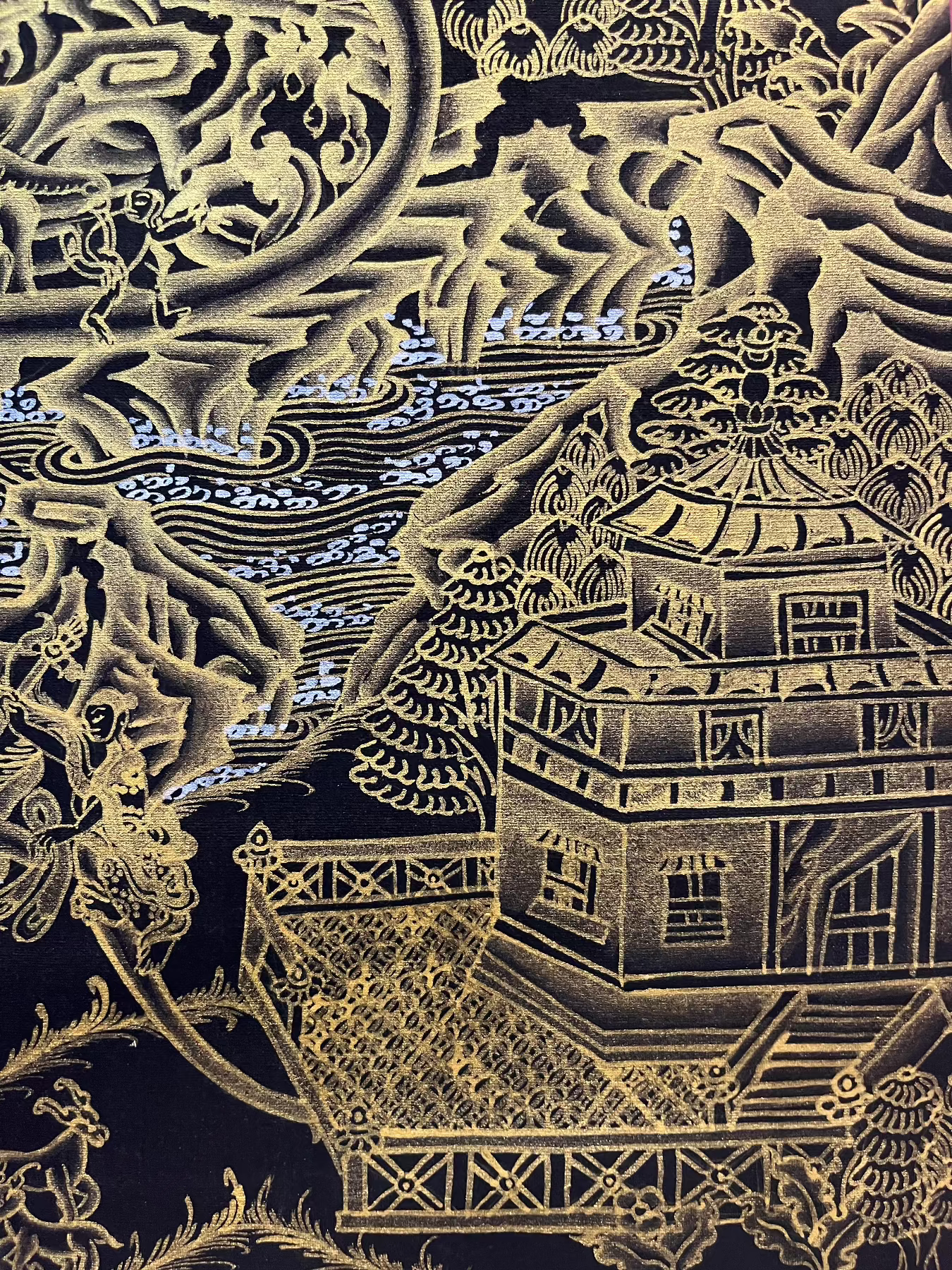 Affordable Way To Heaven Tibetan Thangka art