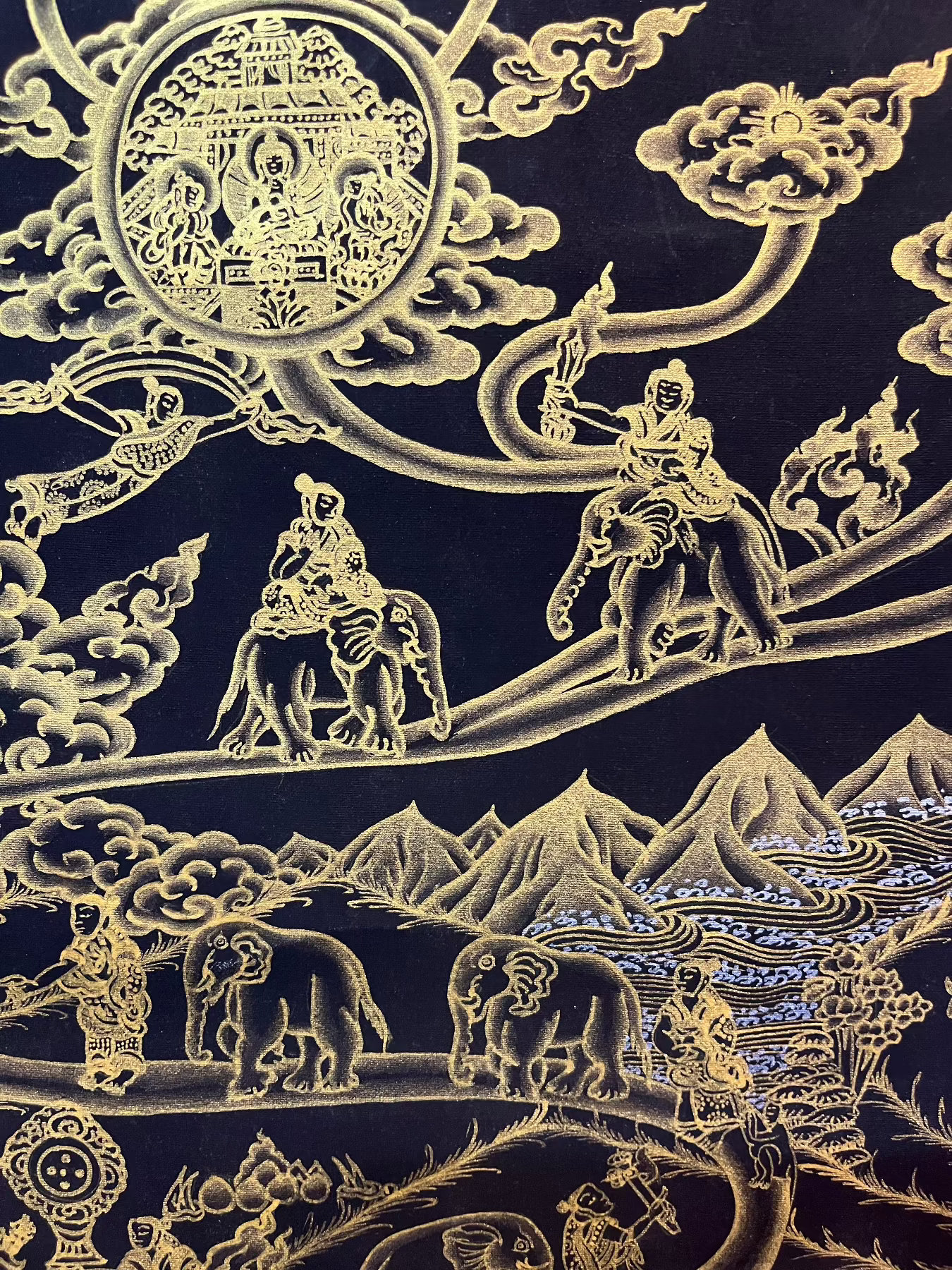 Affordable Way To Heaven Tibetan Thangka art