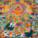 Singha Zambala Master Thangka Painting