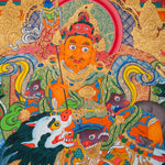 Singha Zambala Master Thangka Painting