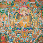 Amitabha Buddha Thangka - Handpainted Tibetan Art