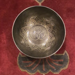 Lotus Mandala Singing Bowl - Tibetan Meditation Bowl