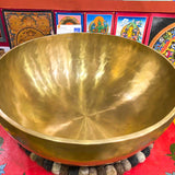 Himalayas Singing Bowl - Large Size - 18 inches handcrafted  singing bowl