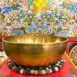 Himalayas Singing Bowl - Large Size - 18 inches handcrafted  singing bowl