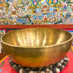 Himalayas Singing Bowl - Large Size - 18 inches handcrafted  singing bowl
