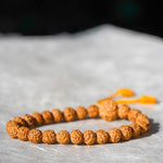 Natural Rudraksha Bead Bracelet - Unisex Bracelet for Spiritual and Yoga Person - Meditation & Healing wrist mala from Himalayas | Shiva
