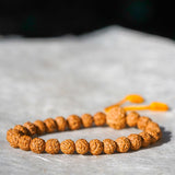 Natural Rudraksha Bead Bracelet - Unisex Bracelet for Spiritual and Yoga Person - Meditation & Healing wrist mala from Himalayas | Shiva