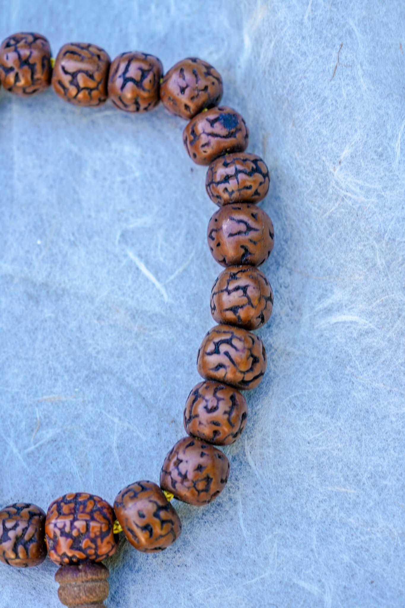 Rudraksha bracelet for energy healing and meditation