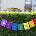 7 Chakra prayer flag for healing and balancing chakra