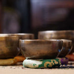 Chakra singing bowl set for sound healing and meditation