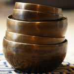 Chakra singing bowl set for sound healing and meditation
