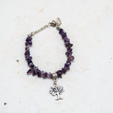 Amethyst Chip Bracelet - Himalayas Shop
