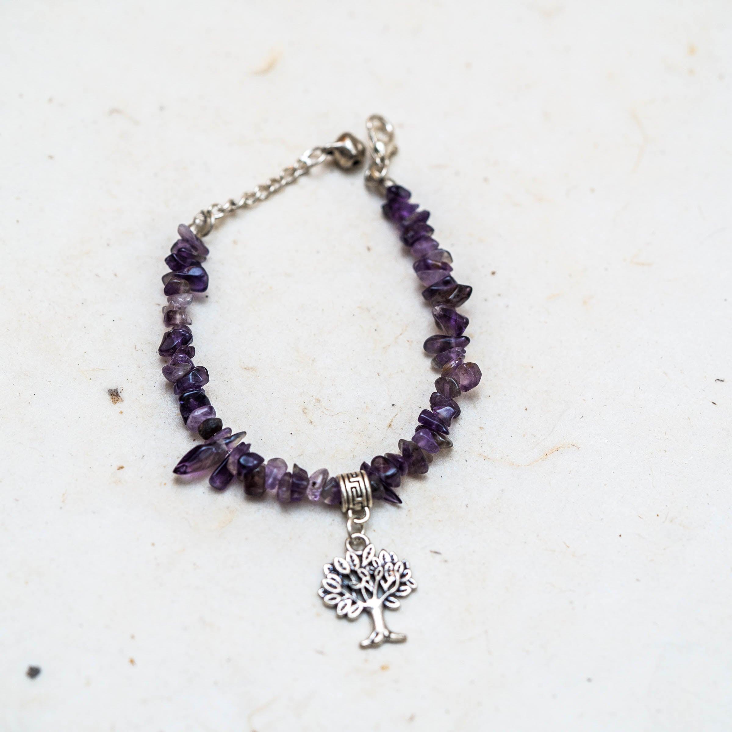 Amethyst Chip Bracelet - Himalayas Shop