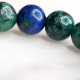 Azurite Malachite Bracelet close up
