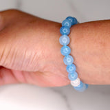 Quality Blue Quartz Beads from Himalayas Shop handmade at Nepal