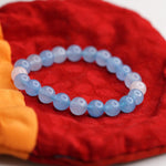 Quality Blue Quartz Beads from Himalayas Shop handmade at Nepal