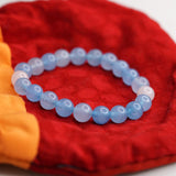 Quality Blue Quartz Beads from Himalayas Shop handmade at Nepal