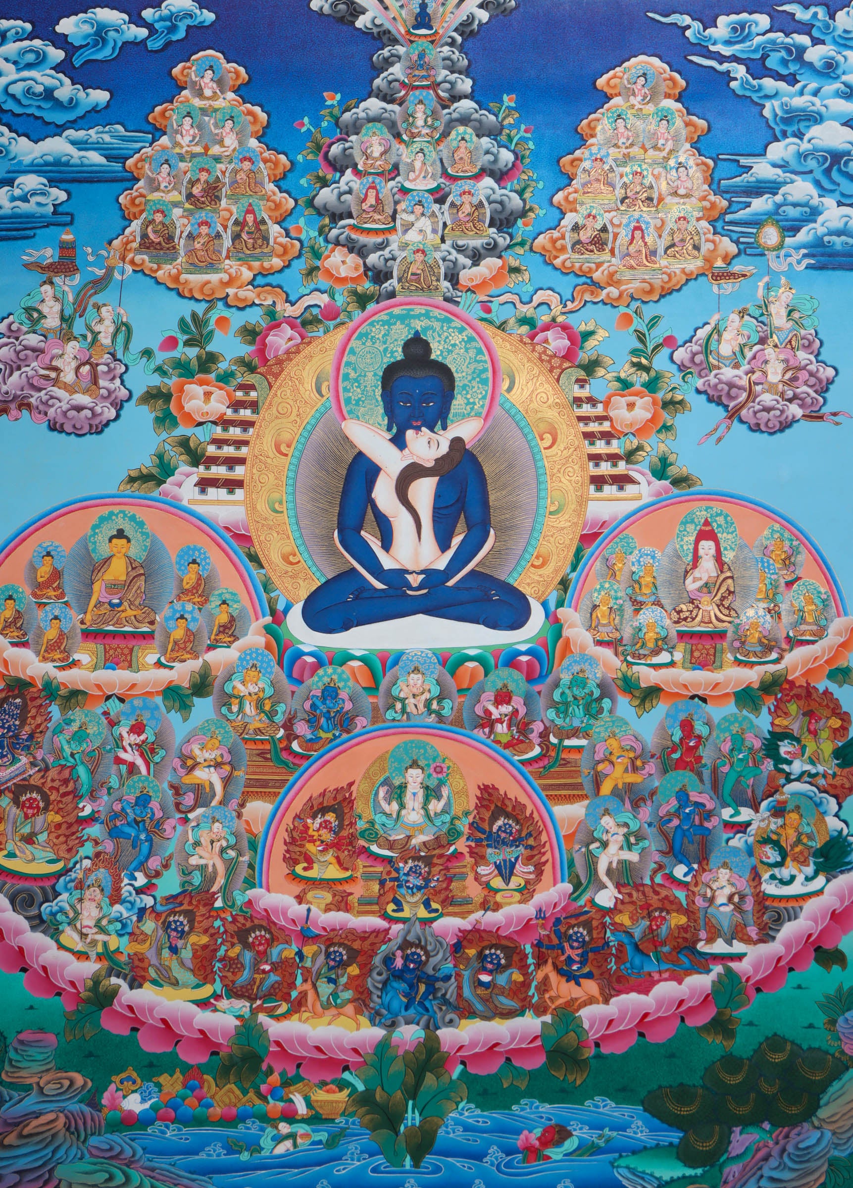 Buddha Shakti Thangka