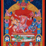 Chinnamasta Thangka Painting - Best handpainted thangka painting - HimalayasShop