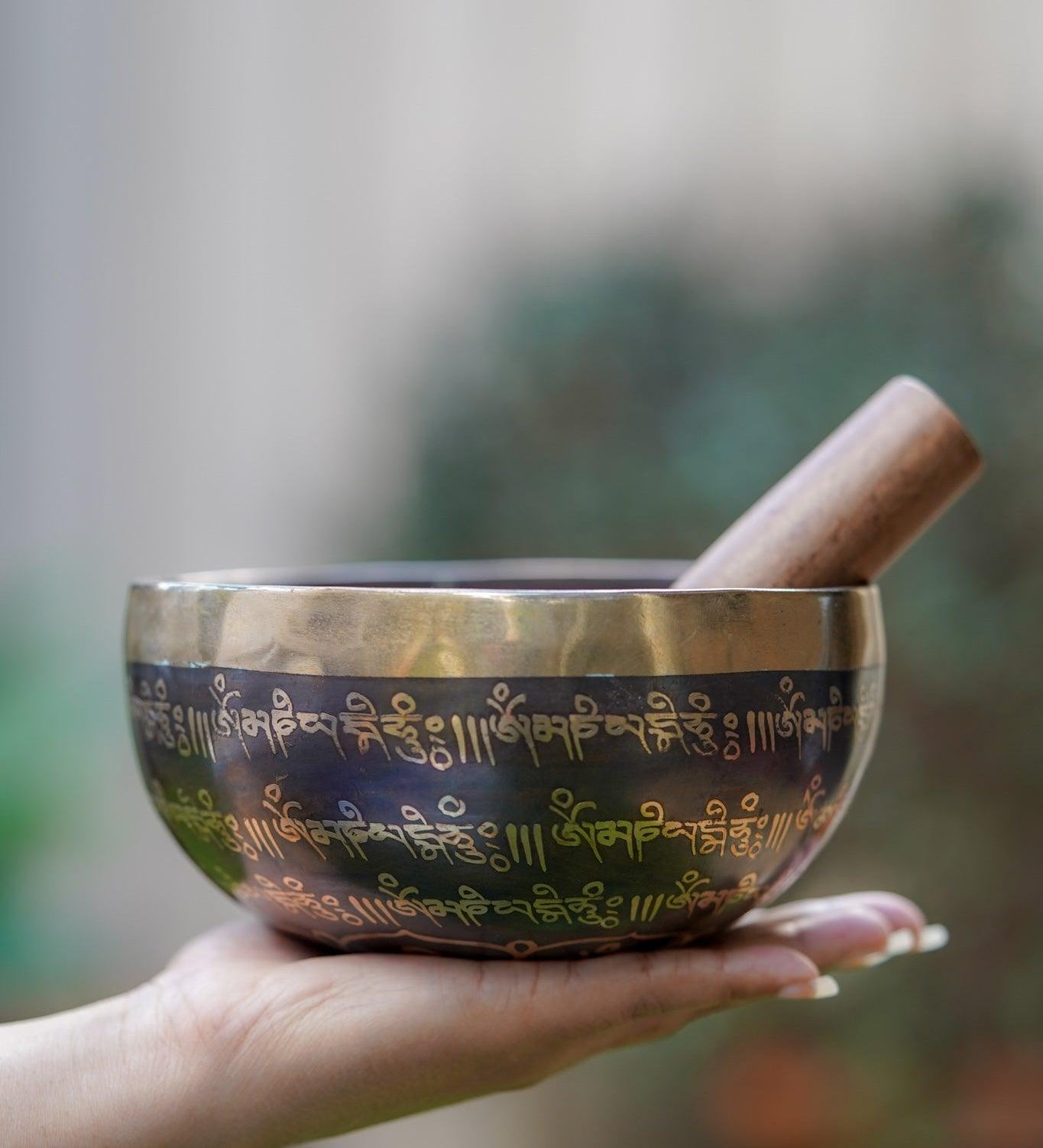 Flower of Life Singing Bowl - HimalayasShop