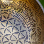 Flower of Life Singing Bowl - Handcrafted Tibetan Bowl